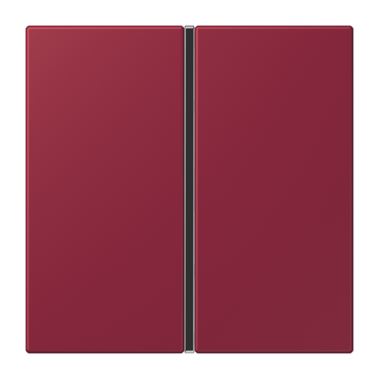 CJC Systems - Plaque version FLATL. CARRE 1 voie KNX