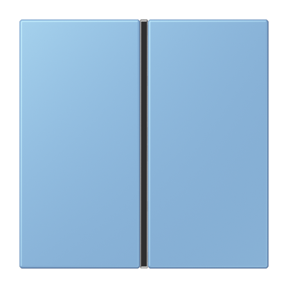 CJC Systems - Plaque version FLATL. CARRE 1 voie KNX