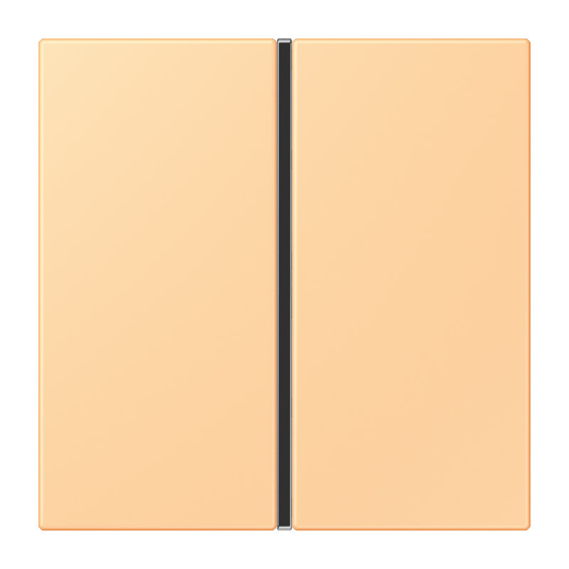 CJC Systems - Plaque version FLATL. CARRE 1 voie KNX