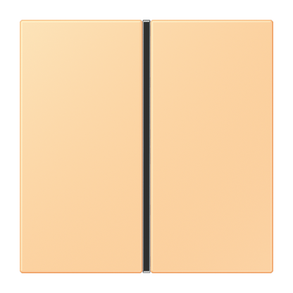 CJC Systems - Plaque version FLATL. CARRE 1 voie KNX