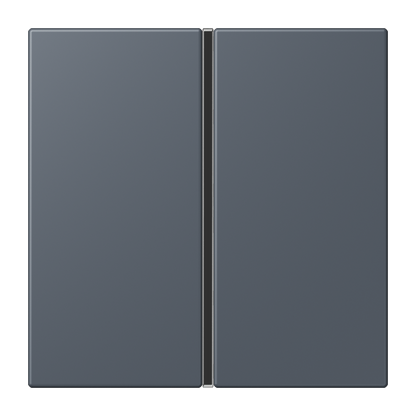 CJC Systems - Plaque version FLATL. CARRE 1 voie KNX