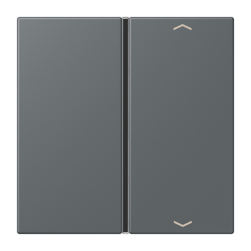 CJC Systems - Plaque version FLATL. CARRE 1 voie KNX