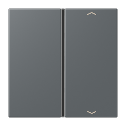 CJC Systems - Plaque version FLATL. CARRE 1 voie KNX
