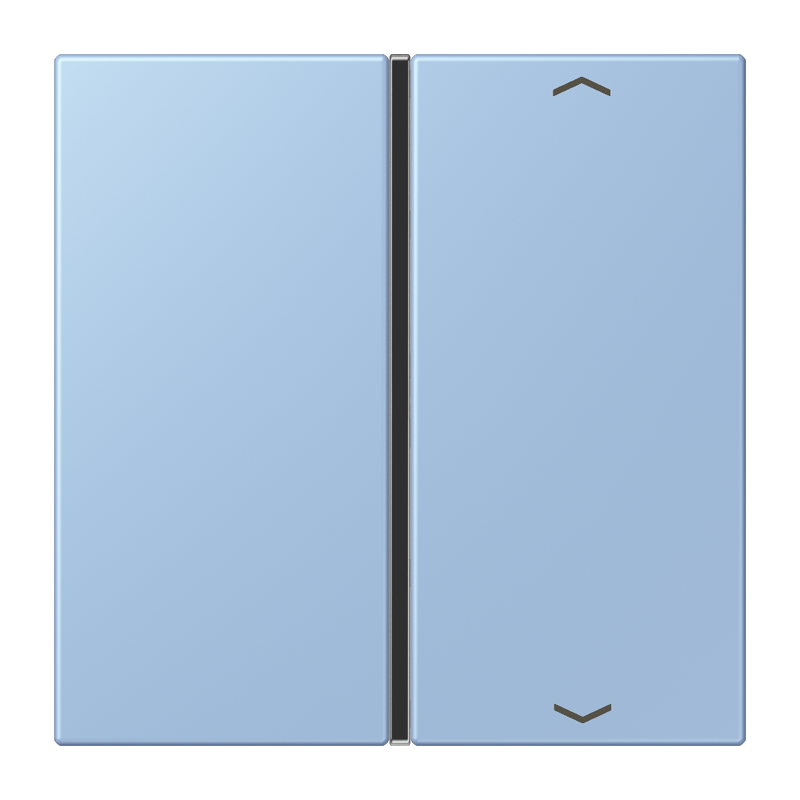 CJC Systems - Plaque version FLATL. CARRE 2/2/4 voies KNX