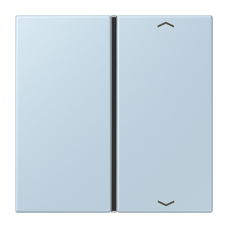 CJC Systems - Plaque version FLATL. CARRE 2/4+2/4 voies KNX