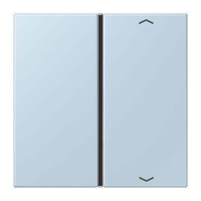 CJC Systems - Plaque version FLATL. CARRE 2/4+2/4 voies KNX