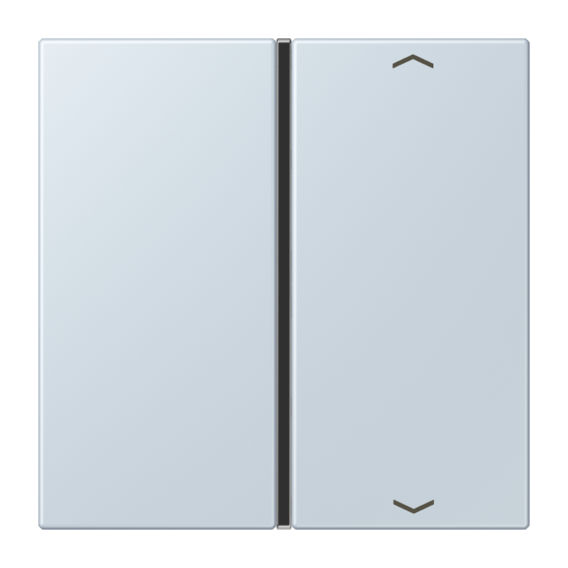 CJC Systems - Plaque version FLATL. CARRE 2/4+2/4 voies KNX