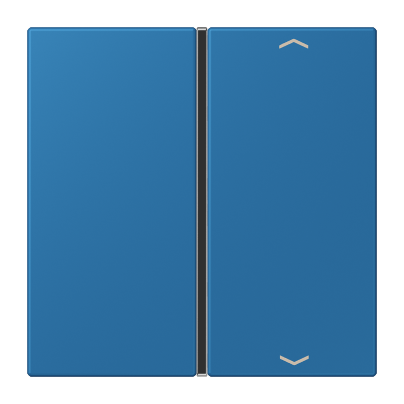 CJC Systems - Plaque version FLATL. CARRE 2/4+2/4 voies KNX