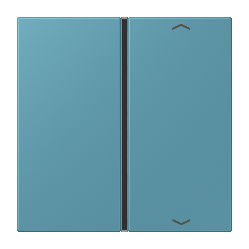 CJC Systems - Plaque version FLATL. CARRE 2/4+2/4 voies KNX