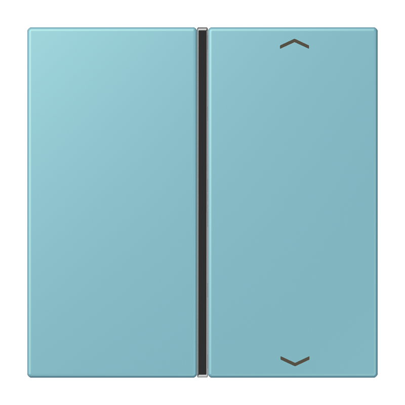 CJC Systems - Plaque version FLATL. CARRE 2/4+2/4 voies KNX