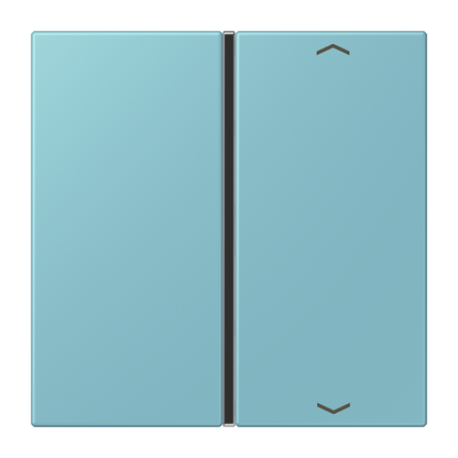 CJC Systems - Plaque version FLATL. CARRE 2/4+2/4 voies KNX