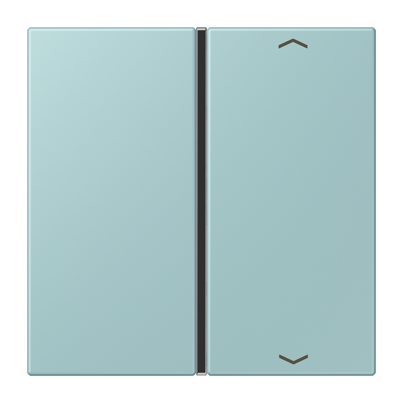 CJC Systems - Plaque version FLATL. CARRE 2/4+2/4 voies KNX