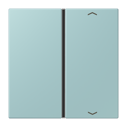 CJC Systems - Plaque version FLATL. CARRE 2/4+2/4 voies KNX