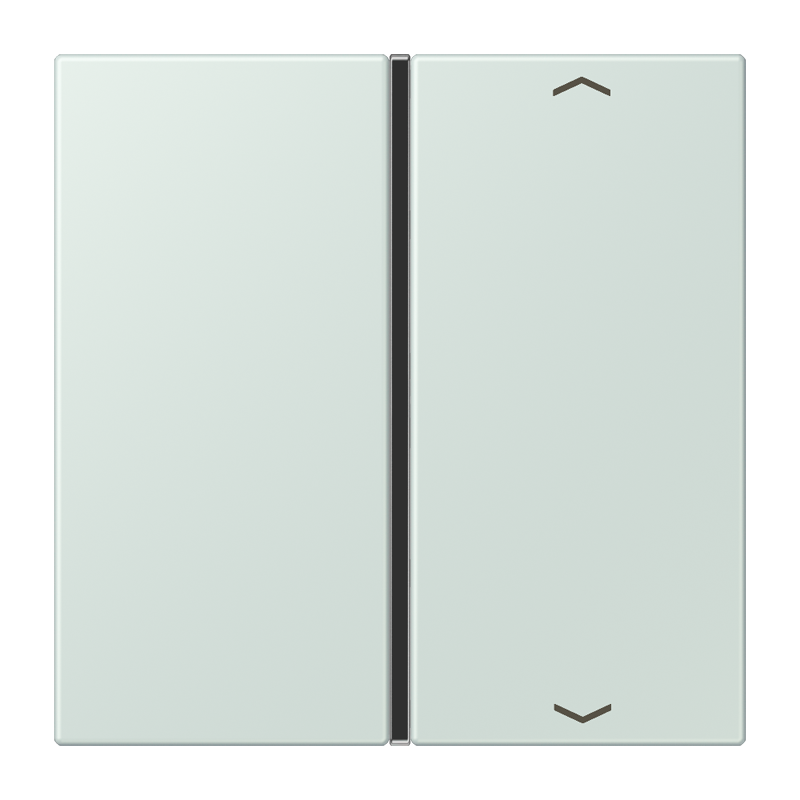 CJC Systems - Plaque version FLATL. CARRE 2/4+2/4 voies KNX