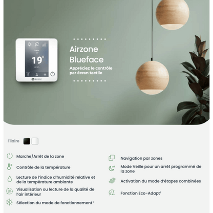 Airzone - Flexa 25 / Easyzone 25 - Thermostat Blueface Filaire