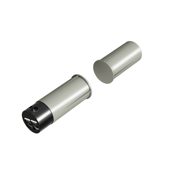 Zennio - Contact Magnétique Encastré pour Menuiserie Bois/Aluminium
