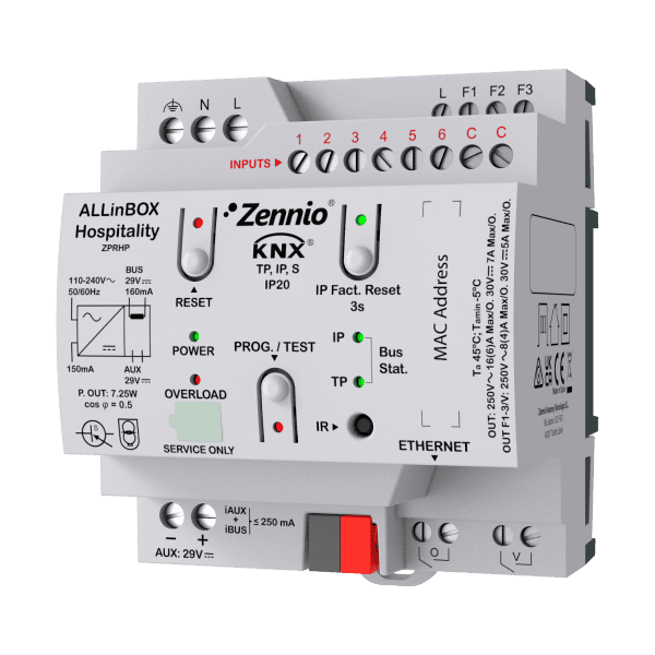 Zennio - ALLinBOX Hospitality