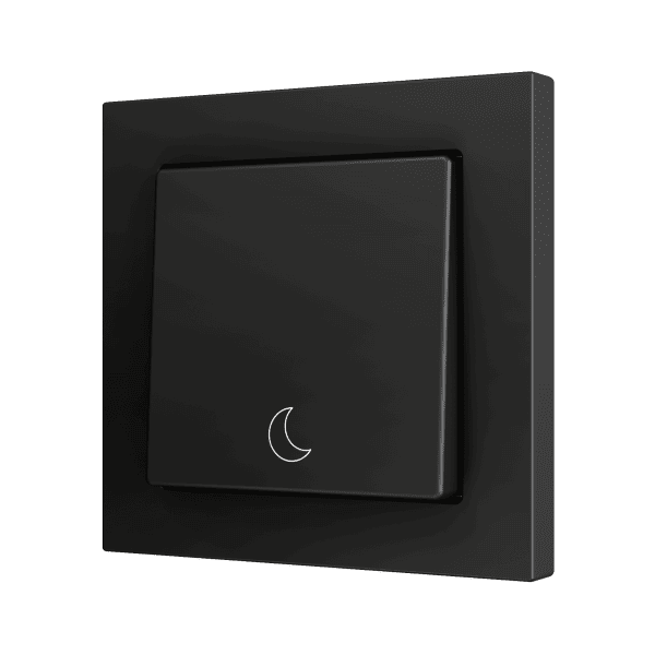 Zennio - ZS55 - Bouton Poussoir Soft - Simple - 1 Entrée