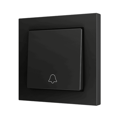 Zennio - ZS55 - Bouton Poussoir Soft - Simple - 1 Entrée - Sonnette