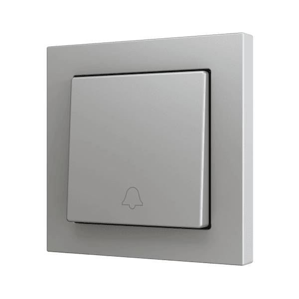 Zennio - ZS55 - Bouton Poussoir Soft - Simple - 1 Entrée - Sonnette