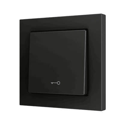 Zennio - ZS55 - Bouton Poussoir Soft - Simple - 1 Entrée - Clef
