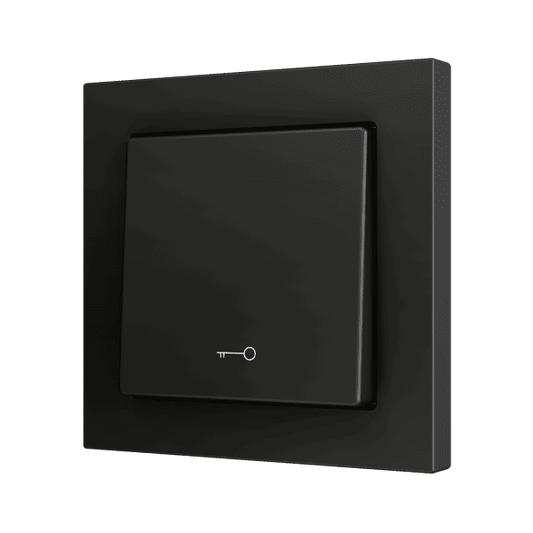 Zennio - ZS55 - Bouton Poussoir Soft - Simple - 1 Entrée - Clef