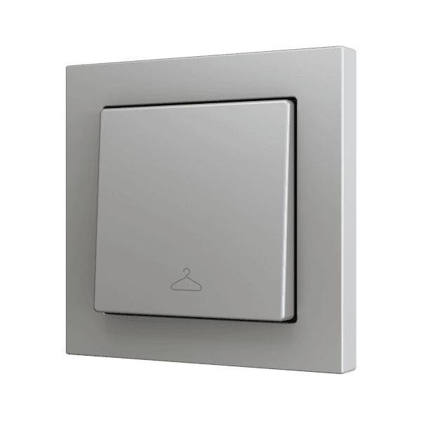 Zennio - ZS55 - Bouton Poussoir Soft - Simple - 1 Entrée