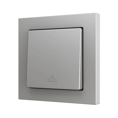 Zennio - ZS55 - Bouton Poussoir Soft - Simple - 1 Entrée