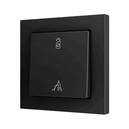Zennio - ZS55 - Bouton Poussoir Soft - Simple - 2 Entrées