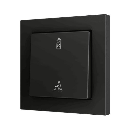 Zennio - ZS55 - Bouton Poussoir Soft - Simple - 2 Entrées