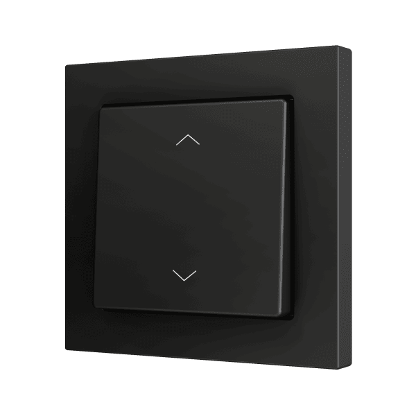 Zennio - ZS55 - Bouton Poussoir Soft - Simple - 2 Entrées - Volet