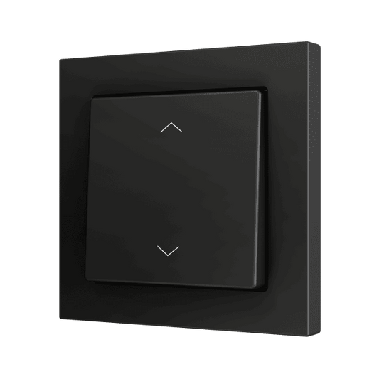 Zennio - ZS55 - Bouton Poussoir Soft - Simple - 2 Entrées - Volet