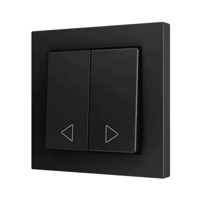 Zennio - ZS55 - Bouton Poussoir Soft - Double - 2 Entrées