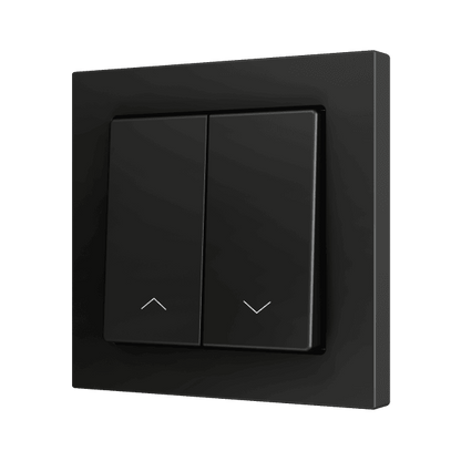 Zennio - ZS55 - Bouton Poussoir Soft - Double - 2 Entrées - Volet