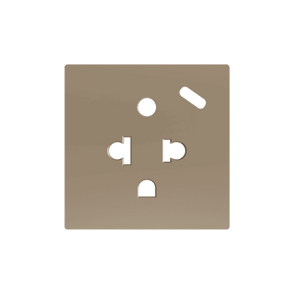 Zennio - ZS55 - Cache pour Prise EU/USA avec USB C