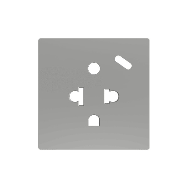 Zennio - ZS55 - Cache pour Prise EU/USA avec USB C