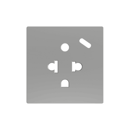 Zennio - ZS55 - Cache pour Prise EU/USA avec USB C