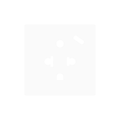 Zennio - ZS55 - Cache pour Prise EU/USA avec USB C