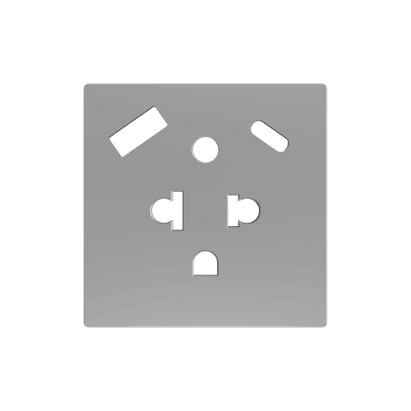 Zennio - ZS55 - Cache pour Prise EU/USA avec USB C + A