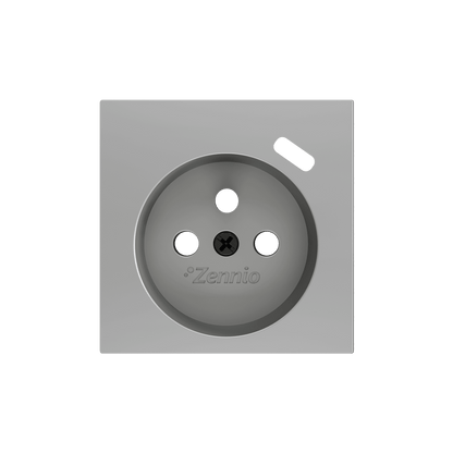 Zennio - ZS55 - Cache pour Prise FR avec USB C