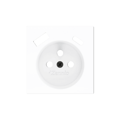 Zennio - ZS55 - Cache pour Prise FR avec USB C + A