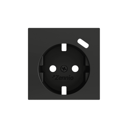 Zennio - ZS55 - Cache pour Prise Schuko avec USB C