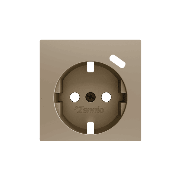 Zennio - ZS55 - Cache pour Prise Schuko avec USB C