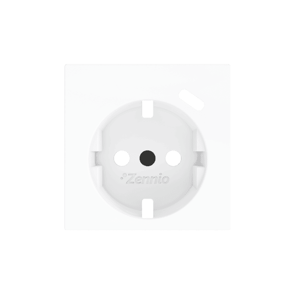 Zennio - ZS55 - Cache pour Prise Schuko avec USB C