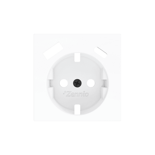 Zennio - ZS55 - Cache pour Prise Schuko avec USB C + A