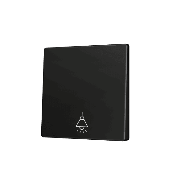 Zennio - ZS55 KNX - Cache pour Bouton Poussoir Soft - Simple
