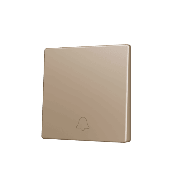Zennio - ZS55 KNX - Cache pour Bouton Poussoir Soft - Simple