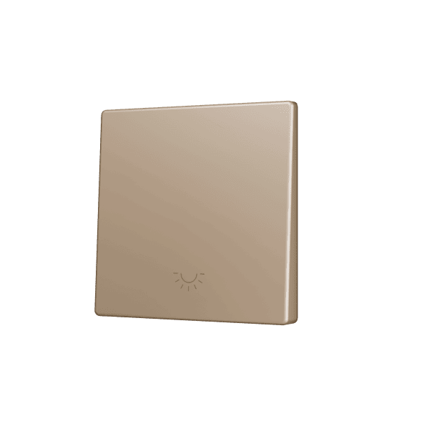 Zennio - ZS55 KNX - Cache pour Bouton Poussoir Soft - Simple