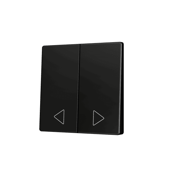Zennio - ZS55 KNX - Cache pour Bouton Poussoir Soft - Double