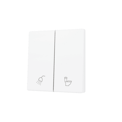 Zennio - ZS55 KNX - Cache pour Bouton Poussoir Soft - Double
